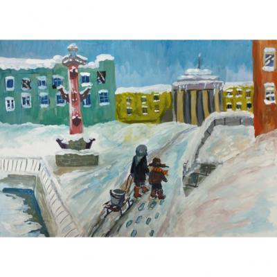 В Самарской области в январе 2023 года прошел областной конкурс детского рисунка, посвященного 80-летию прорыва блокады Ленинграда. 