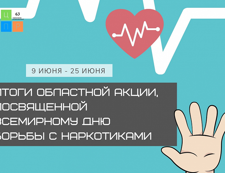 Итоги Областной акции, посвященной Всемирному дню борьбы с наркотиками